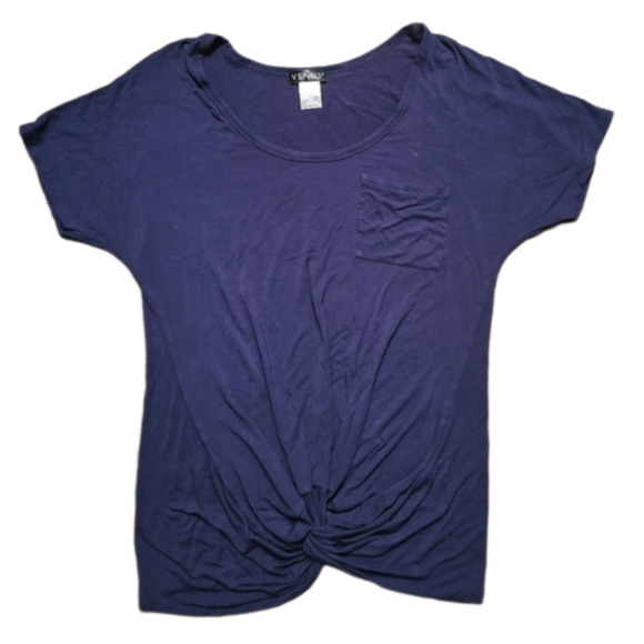 VENUS navy blue short sleeved t-shirt. Size M. EXCELLENT CONDITION! - Picture 1 of 5